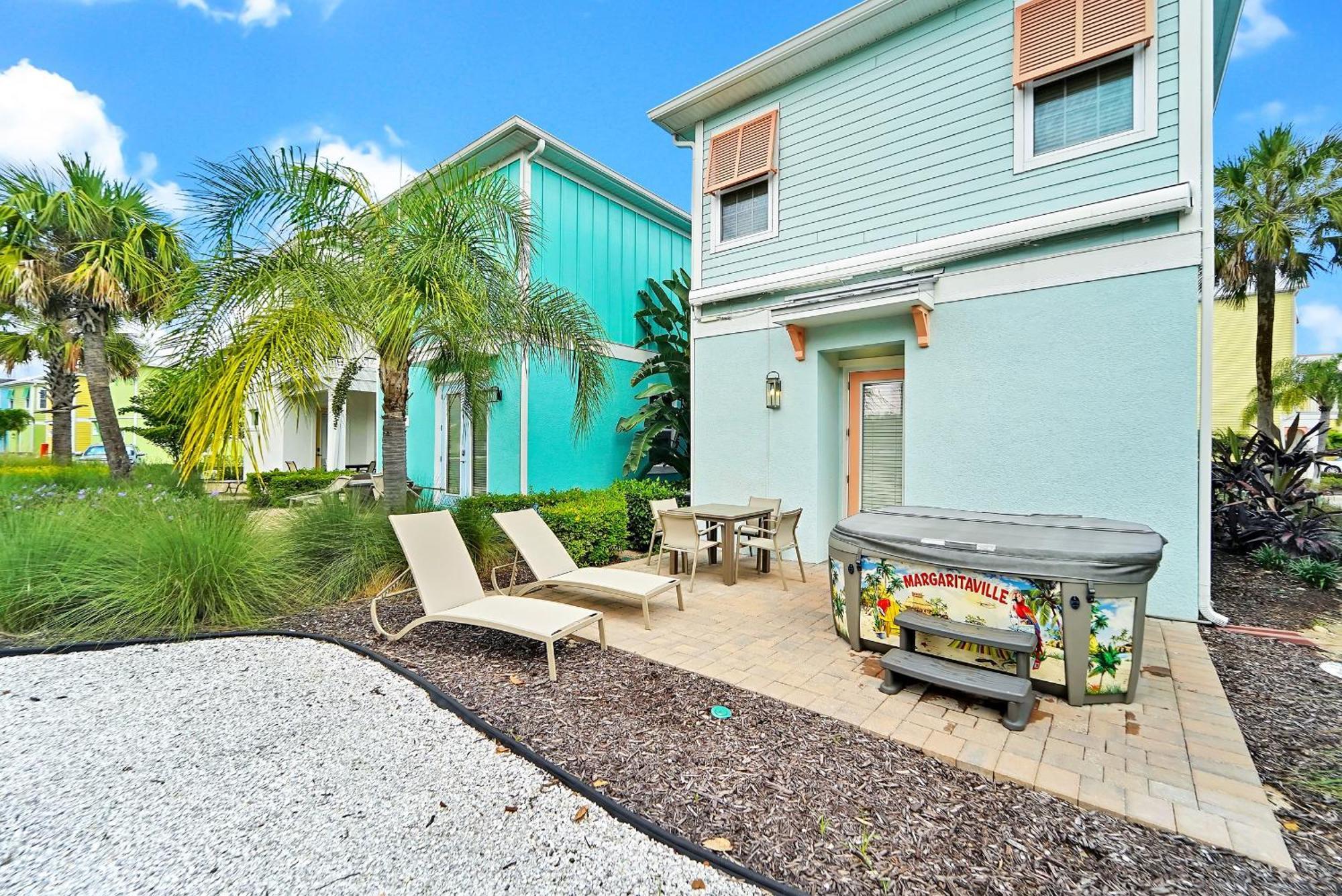 Tequila Sunrise Cottage With Private Hot Tub Near Disney With Margaritaville Resort Island H2O Access - 8008Dr Orlando Exterior foto